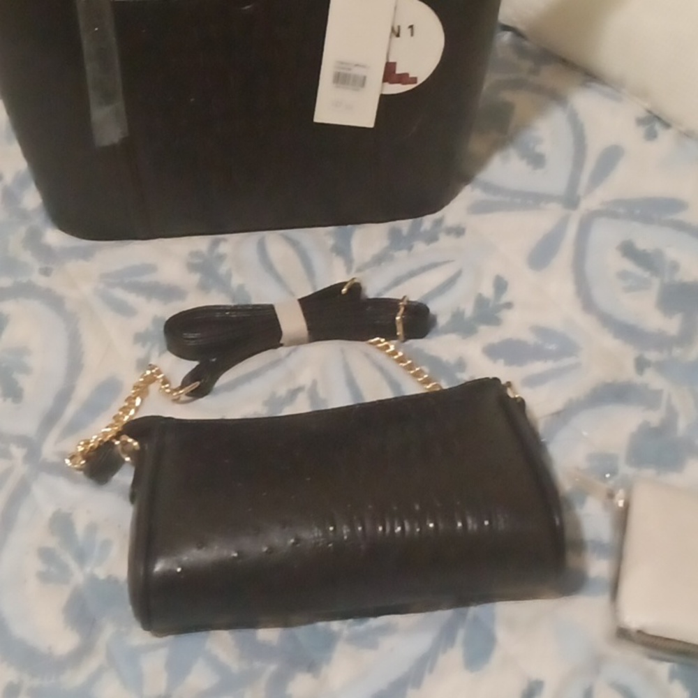 NWT Le Miel 3 in 1 large tote, cross body, and wallet - Picture 6 of 15